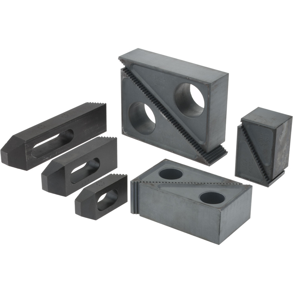 Gibraltar Fixture Clamp Step Block & Clamp Set 50 Pc, 5/811 Stud