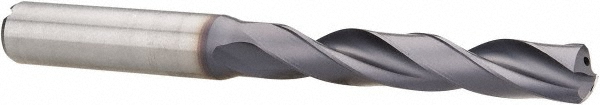 Kennametal 1913590 Jobber Length Drill Bit: 0.4016" Dia, 140 &deg;, Solid Carbide Image