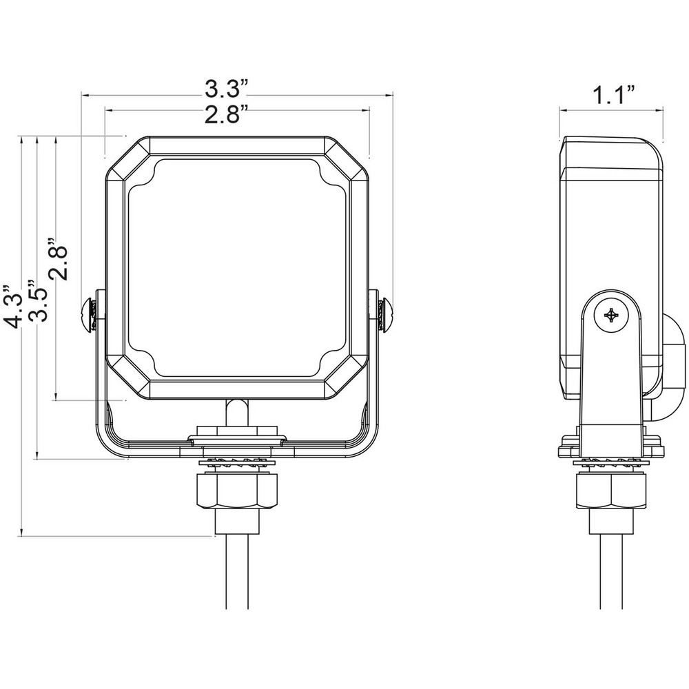 Buyers Products Automotive Emergency Lights; Light Type LED Strobe