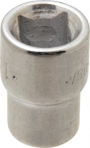 Female Pipe Plug Socket: 0.25", 3/8" Drive, 1/4" Hex