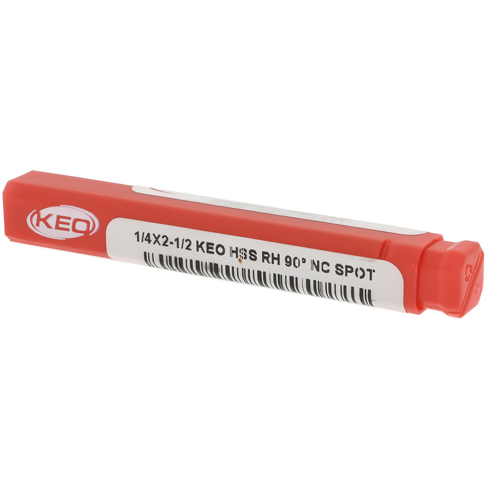Keo Spotting Drill 1/4" Dia, 90 ° Point, 21/2" OAL, High Speed