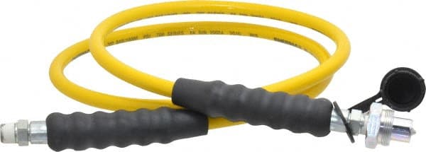 Enerpac HC7206 Hydraulic Pump Hose: 1/4" ID, 6 OAL, Thermoplastic, 10,000 Max psi 