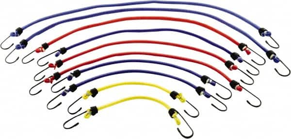 Erickson Manufacturing 6619 Bungee Cord Tie Down: S Hook, Non-Load Rated 