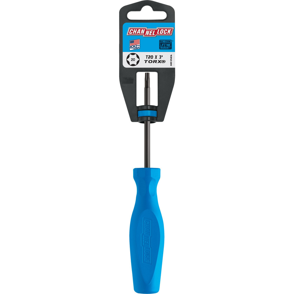 Channellock - Torx Drivers: End Type: Torx; Torx Size: T20; Handle Type ...
