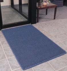 Entrance Mat: 3' Long, 2' Wide, Polypropylene Surface