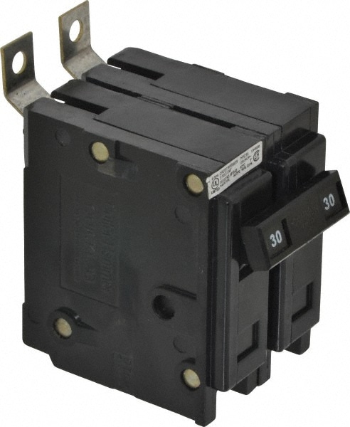 30 Amp, 120/240 VAC, 2 Pole, Bolt On Miniature Circuit Breaker