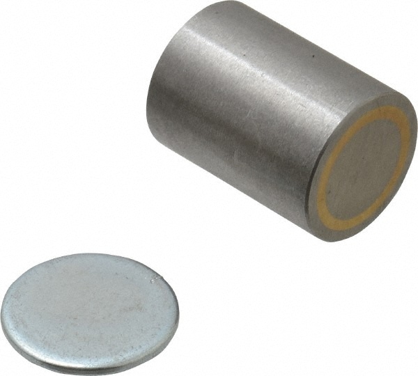 3/4" Diam, 10-24 Thread, 4.7 Lb Average Pull Force, Alnico Pot Magnets