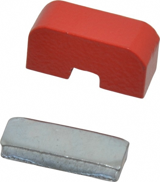 5/16" Overall Width, 7/8" Deep, 7/16" High, 2 Lb Average Pull Force, Alnico Horseshoe Magnet