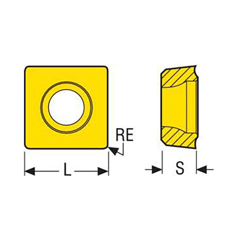 Seco - Indexable Drill Insert: SCGX150512-P2 DP3000, Carbide | MSC Direct