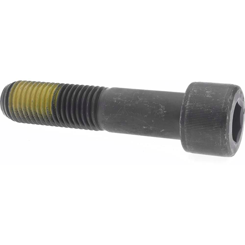 Value Collection 015541BR Hex Head Cap Screw: 1-8 x 4-1/2", Alloy Steel, Black Oxide Finish Image