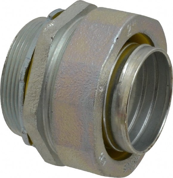 Cooper Crouse-Hinds LT200 Conduit Connector: For Liquid-Tight, Malleable Iron, 2" Trade Size 