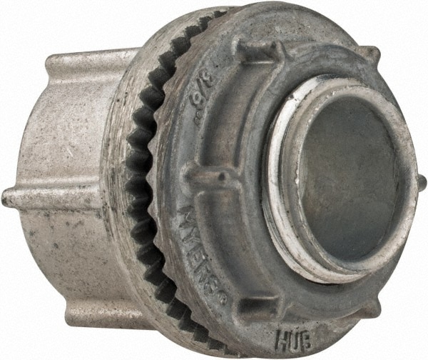 Cooper Crouse-Hinds ST 03 Conduit Hub: For Rigid & Intermediate (IMC), Zinc, 3/8" Trade Size Image