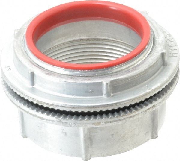 Cooper Crouse-Hinds ST 6 Conduit Hub: For Rigid & Intermediate (IMC), Zinc, 2" Trade Size Image