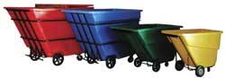 Polyethylene Basket Truck: 900 lb Capacity