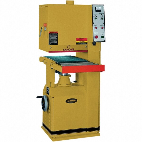 Belt Sanding Machine: 54" Long, 17" Wide, Horizontal