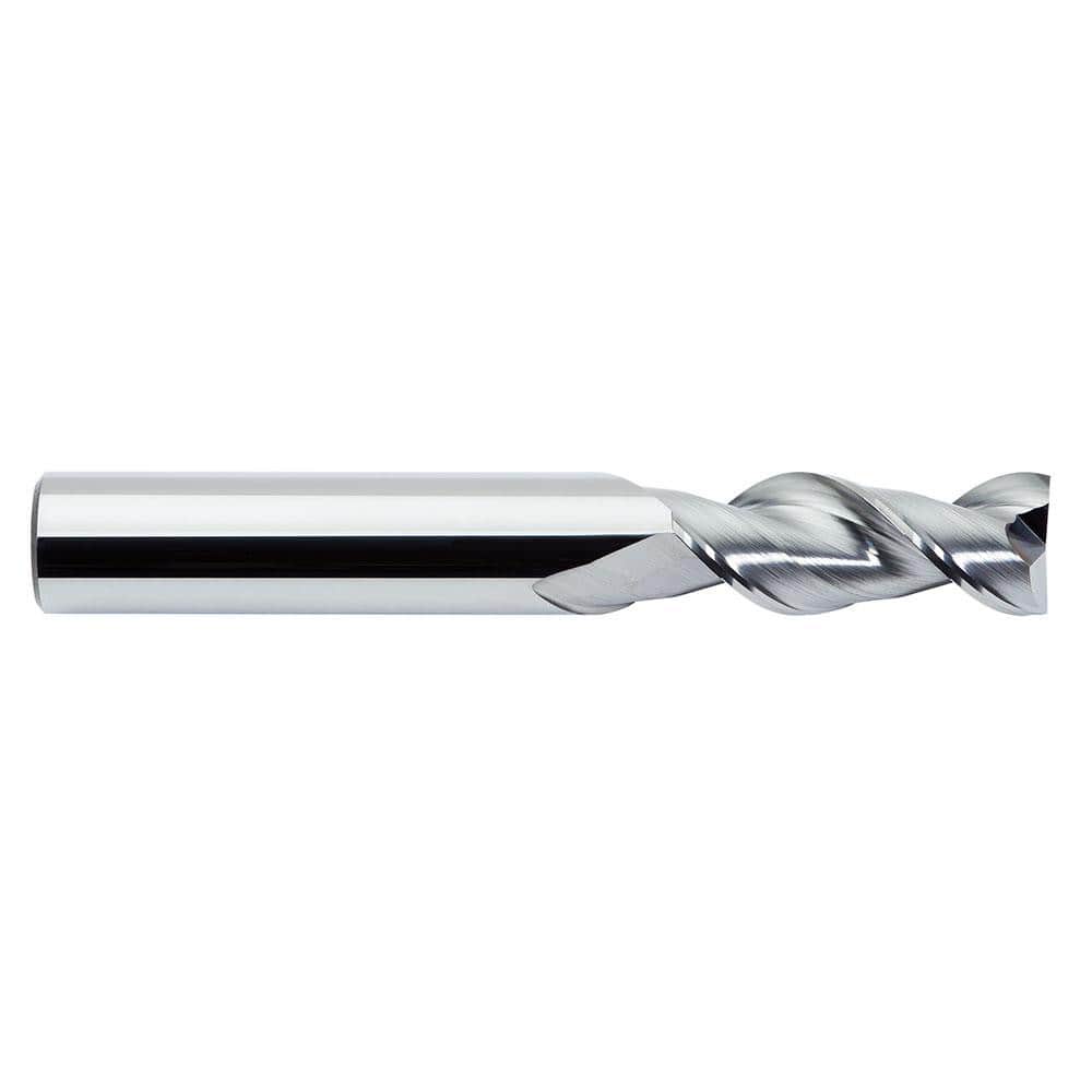 M.A. Ford. 13631251 Square End Mill: 5/16 Dia, 1-3/8 LOC, 5/16 Shank Dia, 3-1/8 OAL, 2 Flutes, Solid Carbide 