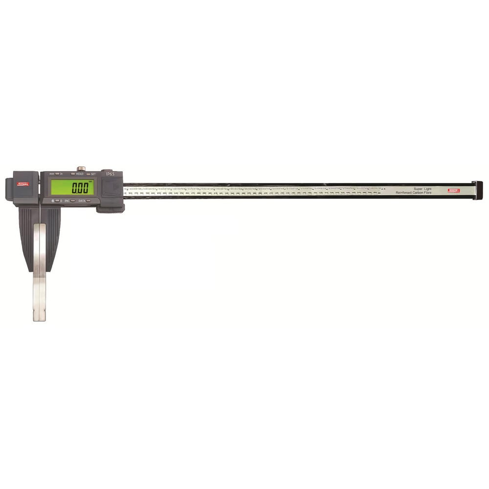 Electronic Calipers; Measurement Range: 0.00in to 24.00in, 0.00mm to 600.00mm ; Resolution: 10.0005in, 10.0100mm ; Accuracy: 10.0020in, 10.05mm ; Data Output: Yes ; Data Output Type: Built-In Wireless Data Output ; Ip Rating: IP65