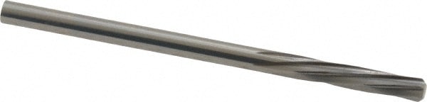 Magafor 88860003150 Chucking Reamer: 0.124" Dia, 2-1/4" OAL, 19/32" Flute Length, Straight Shank, Solid Carbide Image