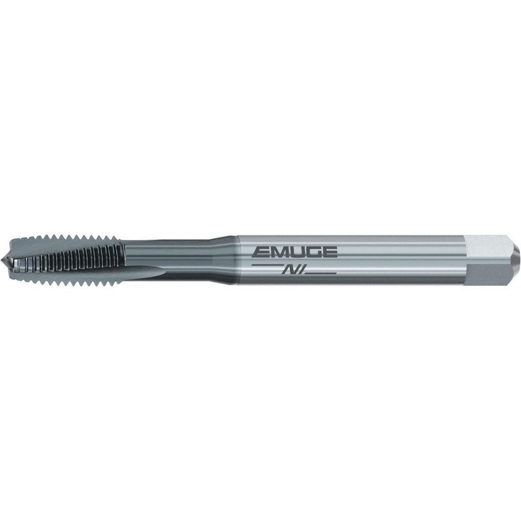 Mj Thread Tap Table Emuge - Spiral Flute Tap: M4x0.7, MJ, 2 Flute, Bottoming Chamfer, 4HX ...