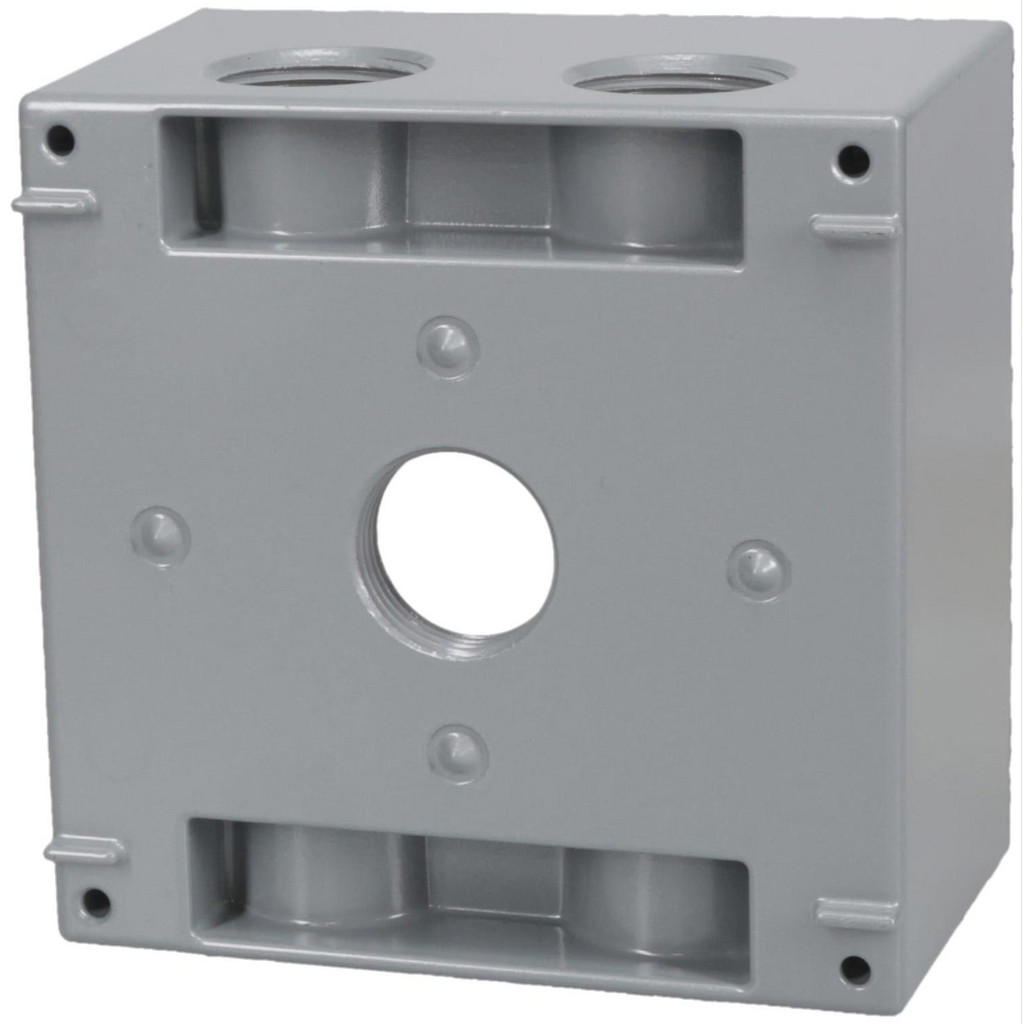 【OUTLET】SOLID ショートボード グレー Cooper Crouse-Hinds - Electrical Outlet Box: Aluminum, Square, 4-1