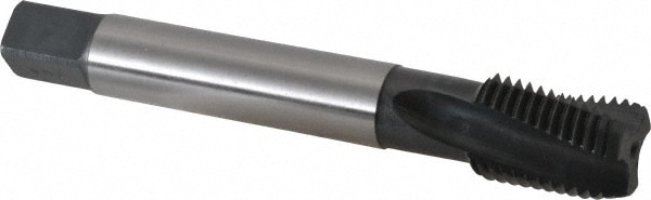 Emuge CU456011.5624 3/4-10 UNC, 3 Flute, 15° Helix, Modified Bottoming Chamfer, Nitride/Oxide Finish, Cobalt Spiral Flute STI Tap 