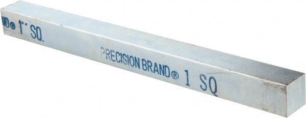 Millimeter Precision Brand KS-1412 Zinc Plated Steel Square Keystock Sizes; 3/32 2.3810 Fractional 