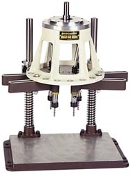6 Inch Base Diameter, Round Base, Multiple Tapping Attachment