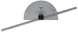 Combination Protractors & Depth Gages; Rule Maximum Measurement (Inch): 6