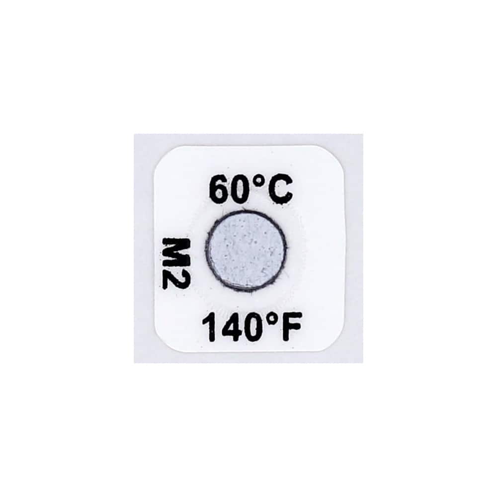 132°C Temp Indicating Label
