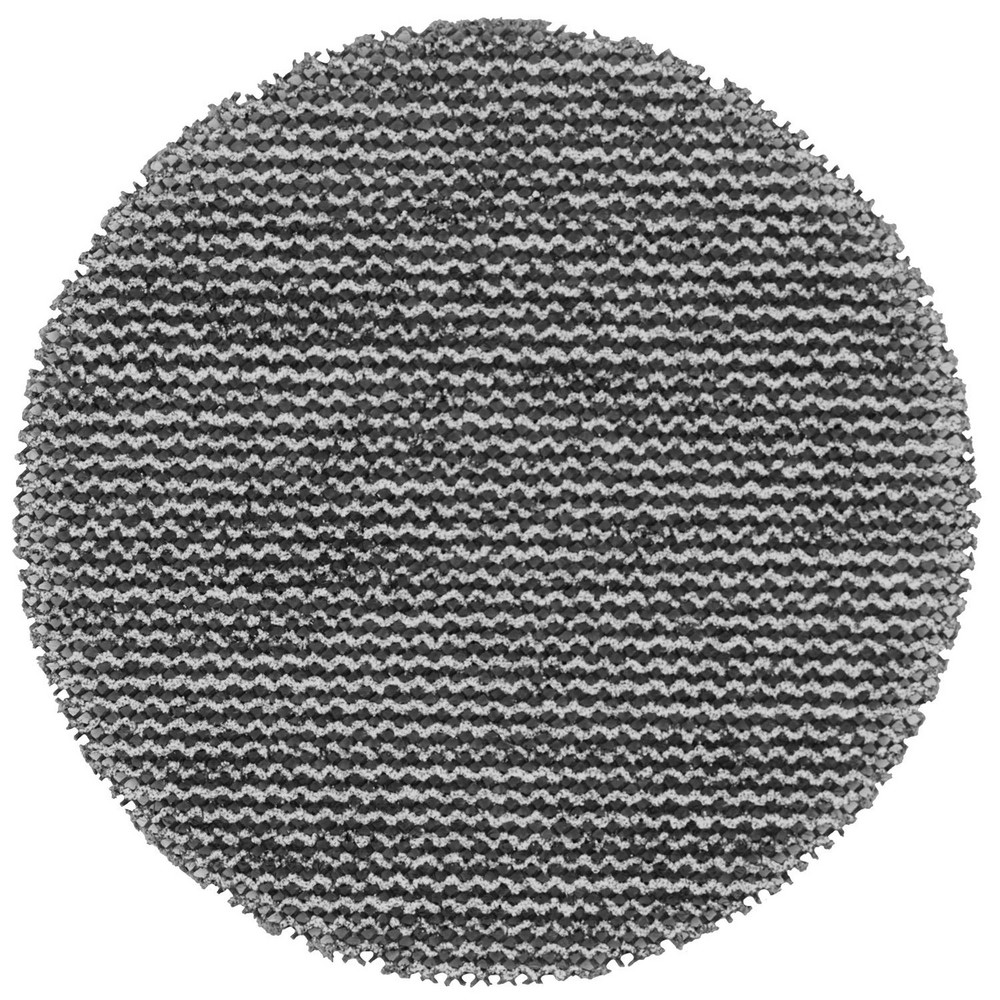 Hook & Loop Disc: 3" Dia, 80 Grit, Coated, Aluminum Oxide - Coarse Grade, Mesh Backing, Series POWERGRID