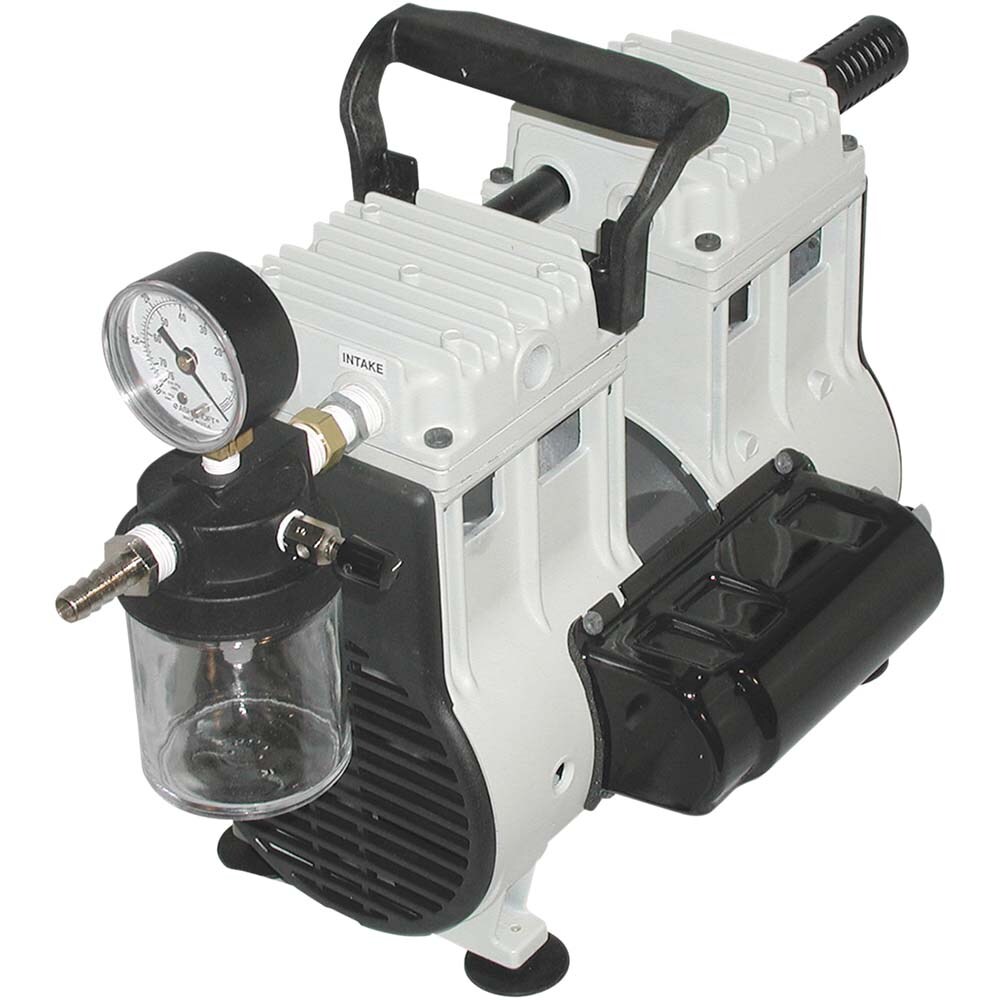 Piston-Type Vacuum Pumps; Horse Power: .33hp; .33W; .33h; .33hp ; Cubic Feet per Minute: 3.50 ; Minimum Working Temperature: 100C ; Maximum Working Temperature: 400C