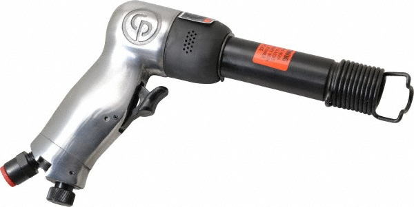 Chiseling Hammer: 2,000 BPM, 3-1/2" Stroke Length - 8.5 CFM, 1/4" Inlet