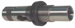 Adjustable Spindle Extension Assemblies; Shank Thread Size: 3/4-12 ; Morse Taper Size: 1MT ; Extension Length (Decimal Inch): 2.0000 ; Shank Length (Decimal Inch): 3.0000 ; Flange Thickness (Decimal Inch): 0.5000