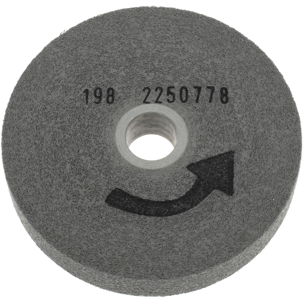 Norton Deburring Wheel 6" Dia, 1" Face Width, 1" Hole, Density 8