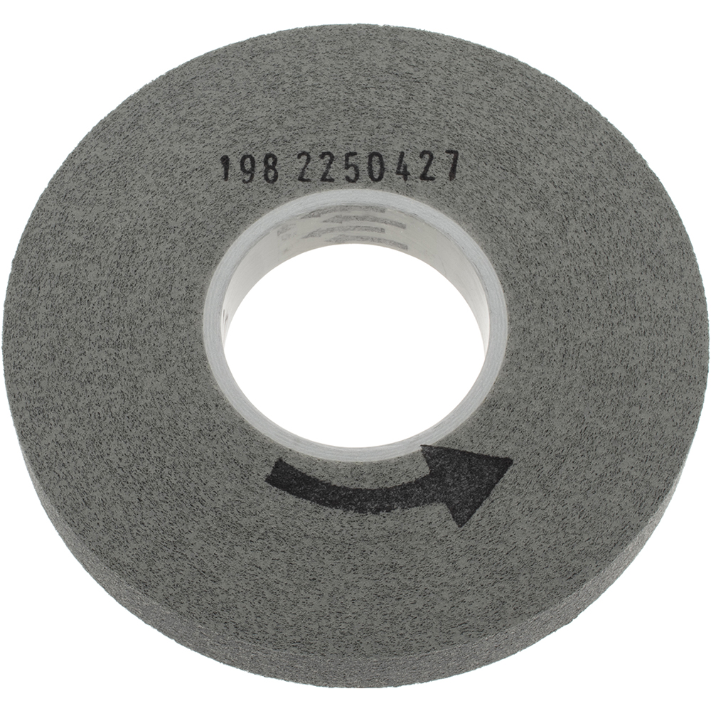 Norton Deburring Wheel 8" Dia, 1" Face Width, 3" Hole, Density 9