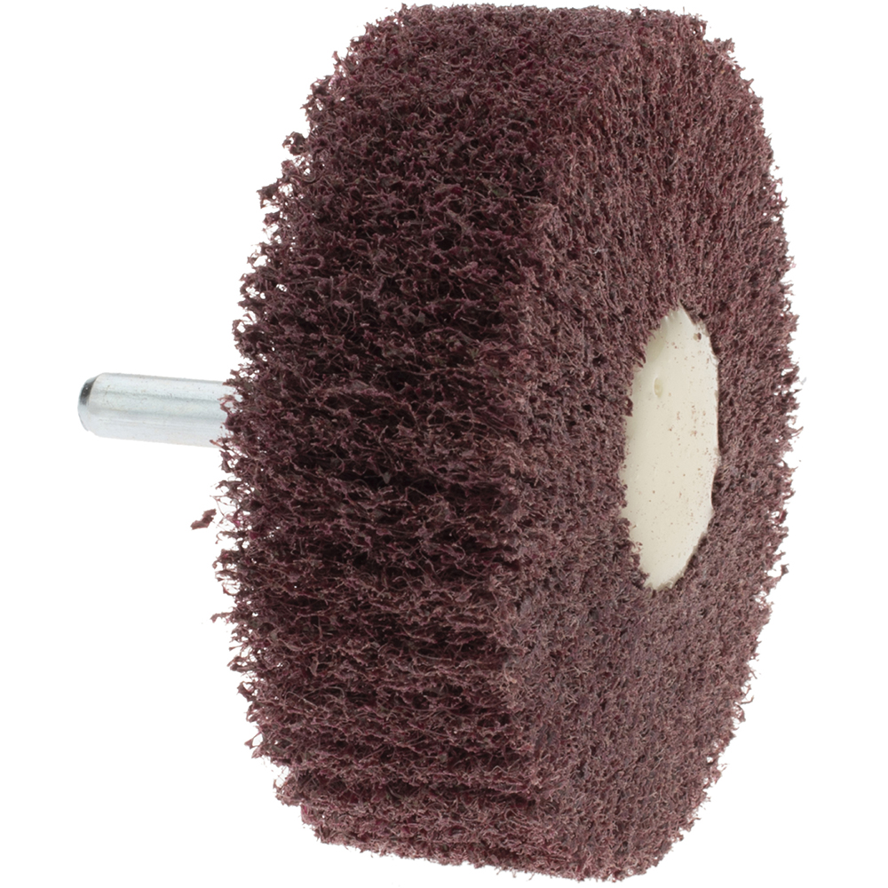 Norton Mounted Flap Wheel 1" Face Width, Aluminum Oxide 05009618