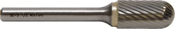 M.A. Ford® Abrasive Bur: SC-13, Cylinder w/ Radius - 1/4 Shank | Part #42156230