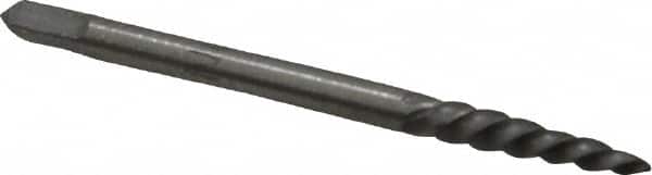 Spiral Flute Screw Extractor: Size #1, for 3/32 to 5/32" Screw