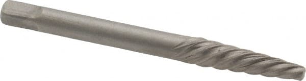 Spiral Flute Screw Extractor: Size #2, for 5/32 to 7/32" Screw
