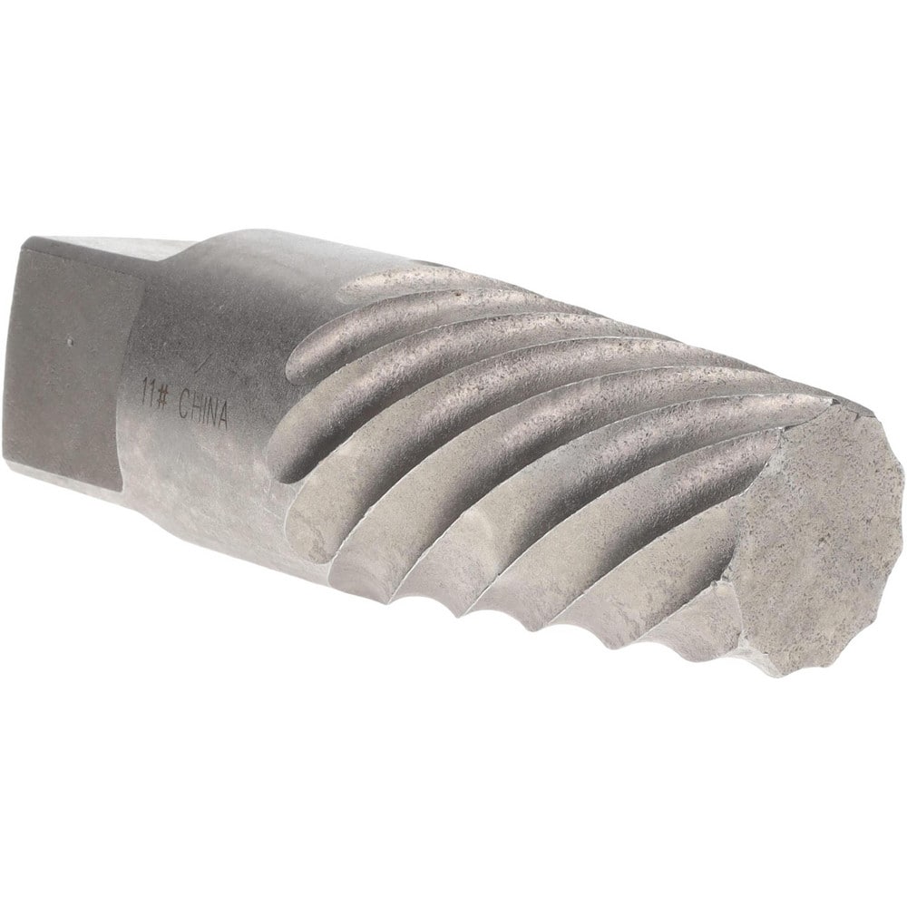 Spiral Flute Screw Extractor: Size #11, for 2-1/2 to 3" Screw