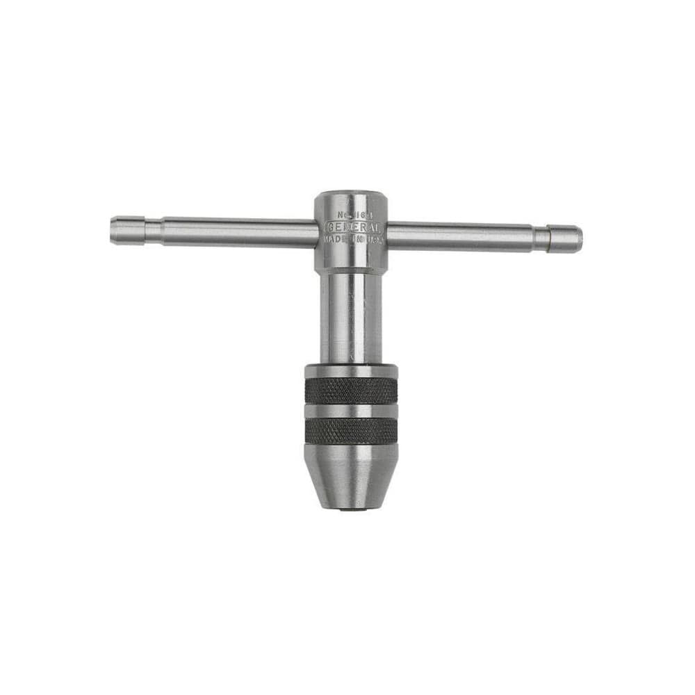#0 to 1/4" Tap Capacity, T Handle Tap Wrench