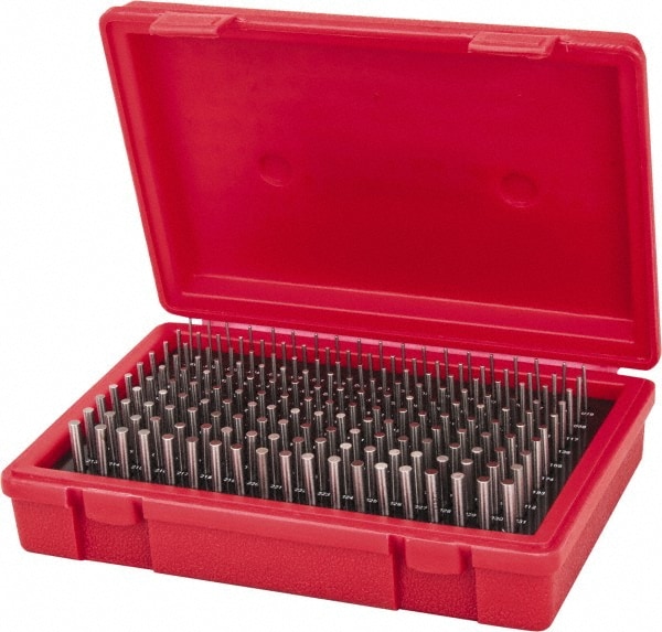 Class ZZ Plug Gage Set: 0.061 to 0.25" Range, 190 Pc