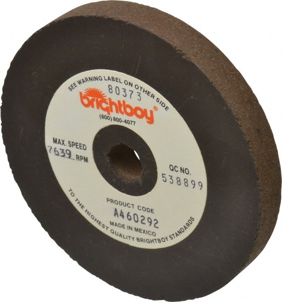 Cratex 80373 Surface Grinding Wheel: 4" Dia, 1/2" Thick, 1/2" Hole, 46 Grit Image