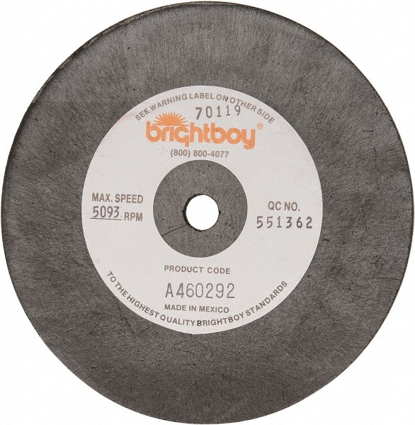 Cratex 70119 Surface Grinding Wheel: 6" Dia, 1/8" Thick, 1/2" Hole, 46 Grit Image