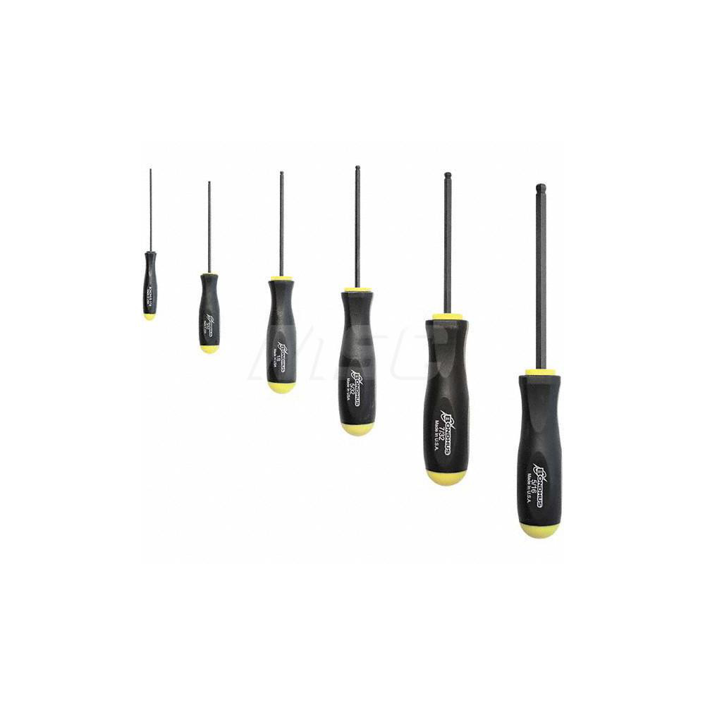 Bondhus 13 Piece, 0.05 to 3/8" Ball End Hex Driver Set MSC