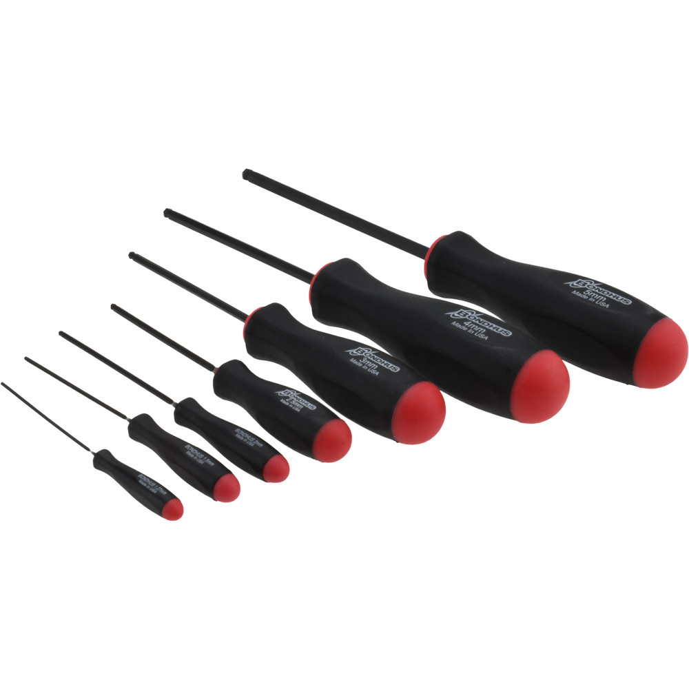 Bondhus - 7 Piece, 1.27 to 5mm Ball End Hex Driver Set | MSC Direct