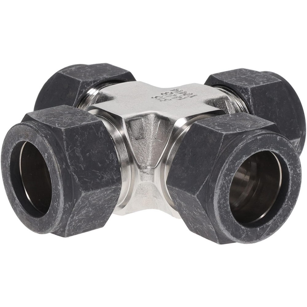 Compression Tube Union: 3/4-14" Thread, All Compression