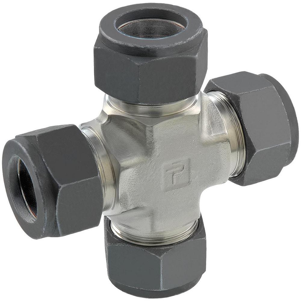 Compression Tube Union: 1" Tube OD, All Compression