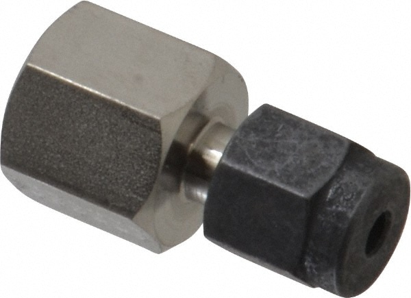 Parker 2-2 GBZ-SS Compression Tube Connector: 1/8" Thread, Compression x FNPT Image