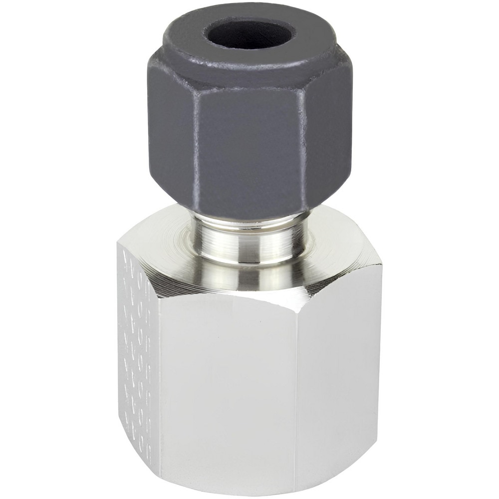 Compression Tube Connector: 1-1/2" Thread, Compression x FNPT